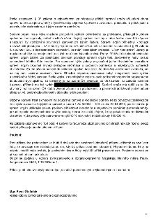 Text dokumentu (strana 7/7) týkající se odůvodnění uložení správního trestu (pokuty) za porušení tržního řádu. Obsahuje: odkaz na § 37 zákona o odpovědnosti za…
