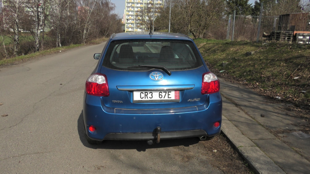Fotografie osobního automobilu Toyota Auris.
