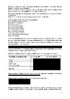 Text dokumentu popisující investiční akci rekonstrukce ulic v Praze-Hloubětíně. Obsah: 
- Odvodnění komunikací a chodníků, úpravy na pozemku parc. č. 1072/149…