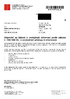 HLAVNÍ MĚSTO PRAHA, MAGISTRÁT HLAVNÍHO MĚSTA PRAHY, Odbor pozemních komunikací a drah, Oddělení silničního správního úřadu. MHMPXPRXSLJE. Váš dopis zn./ze dne:…