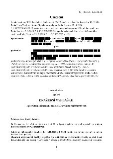 Č. j. 099 EX 1635/26-95, Usnesení. Soudní exekutor JUDr. Ivo Luhan, Exekutorský úřad Praha 1, Karlovo nám. 17, 120 00 Praha 2. Prodej zástavy - nemovitých věcí…