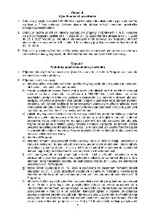Článek II. Výše finančních prostředků: 1. Dotace 342 000 Kč. 2. Použití na náklady projektů v Opatřeních 1. a 2. vzniklé od 1. 1. 2026 do 31. 12. 2026, uhrazen…