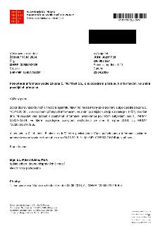 Úřední dopis Magistrátu hlavního města Prahy, odboru dopravněsprávních činností, ze dne 22.04.2026. Předmět: Poskytnutí informace podle zákona č. 106/1999 Sb.,…