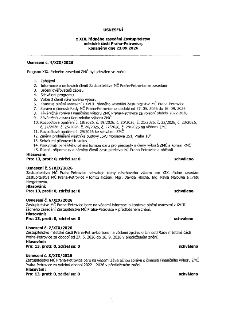 USNESENÍ z XIX. řádného zasedání Zastupitelstva městské části Praha-Petrovice, konaného dne 23.09.2026.

Usnesení č. 4/XIX/2026: Program XIX. řádného zasedání…