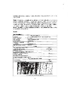 Stránka z dokumentu obsahující metodiku oceňování nemovitostí a tabulku srovnávacího případu 1. Text: 'Průběžné výpočty jsou zaokrouhlovány na celé jednotky. P…
