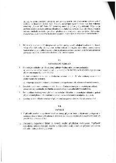 Výňatek ze smlouvy o poskytnutí dotace. Obsahuje podmínky pro vedení evidence dotace 'Dotace MČ Praha 20', povinnost archivace dokladů po dobu 5 let a povinnos…