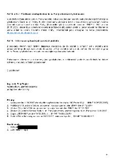 Úřední dokument obsahující informace o podnětu č. 81/2017. Ad 12. a 13. – Předložení Zastupitelstvu hl. m. Prahy a konečné vyhodnocení: projednávání podnětu by…