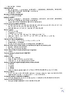 Seznam dokumentů úřední desky: PO: 04/2025 – 12/2025. Pokladní doklad: HČ: 2515010167 – 2515010202, 2515010273 – 2515010310, 2515010374, 2515010378, 2515010386…