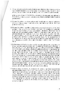 Naskenovaná stránka textového dokumentu (smlouvy), obsahující body 9 až 13:
9. Příjemce je povinen zajistit ve svém účetnictví, popř. daňové evidenci (kterou j…