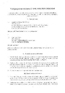 Veřejnoprávní smlouva č. SML/SEK/0251/2026/1040 o poskytnutí dotace rozpočtu městské části Praha-Dolní Chabry. Smluvní strany: 1.1. Městská část Praha-Dolní Ch…