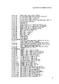 Seznam projektové dokumentace (č.j. MHMP 598597SP/2009/DOP-O1/Řá,Za): V.A2-91-15 Trakční zařízení ve stanici Motol vč. tunelů; V.A1-91-21 Silové rozvody nn úpr…