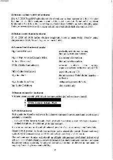 2) Datum a způsob vyhlášení konkursu: Dne 4. 5. 2026 Rada HMP schválila vyhlášení konkursního řízení usnesením č. 857. Následně byl dne 12. 5. 2026 zveřejněn i…