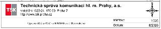 Technická správa komunikací hl. m. Prahy, a.s., Veletržní 1623/24, 170 00 Praha 7, http://www.tsk-praha.cz. Úprava SDZ a VDZ na NN7676 u ul. Slavínského. Měřít…