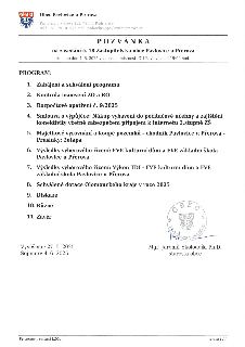 Pozvánka na zasedání č. 18 Zastupitelstva obce Pavlovice u Přerova, které se koná dne 4. 6. 2025 v 19:00 v zasedací místnosti OÚ Pavlovice u Přerova. Program:…
