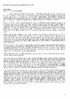 Textová část správního rozhodnutí (strana 2/3) týkající se povolení provozování stávajícího reklamního zařízení. Klíčové informace: Platnost rozhodnutí do 9. 4…