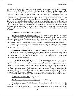Naskenovaná stránka textového dokumentu zápisu z jednání zastupitelstva městské části Praha 6 (26. ZMČ, 20. dubna 2026, str. 48). Obsahuje záznam diskuse mezi…