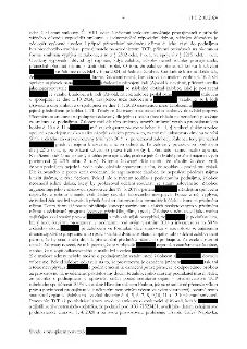 Stránka č. 4 z dokumentu sp. zn. 11 C 210/2024. Text se týká právních sporů kolem nájemní smlouvy, přenechání předmětu nájmu k podnájmu bez předchozího souhlas…