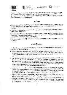 Strana 2 smlouvy o poskytnutí dotace ze Státního fondu životního prostředí ČR. Obsah: 4) Podpora poskytována dle Nařízení Komise (EU) č. 651/2014 (oznámení SA.…