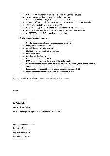 Seznam dokumentů a studií pro stavební projekt: 0201737533 – Vyjádření k existenci sítí Telco Pro Services - situace, 242071662 – Vyjádření k existenci sítí ÚV…