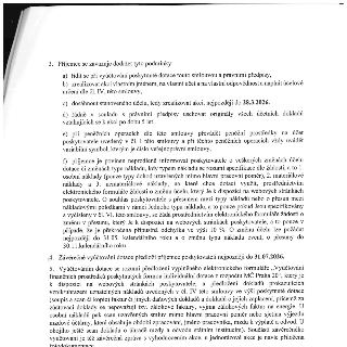 Dokument obsahuje podmínky pro příjemce dotace: 3. Příjemce se zavazuje dodržet tyto podmínky: a) řídit se při vyúčtování dotace touto smlouvou a právními před…