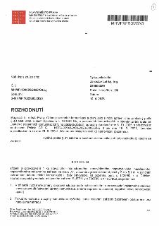 Rozhodnutí Magistrátu hl. města Prahy, Odboru pozemních komunikací a drah, č.j. MHMP-309885/2026/O4/Lj ze dne 10. 4. 2026. Rozhodnutí povoluje zřízení a provoz…
