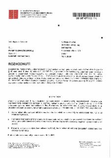 ROZHODNUTÍ: Magistrát hl. m. Prahy, Odbor pozemních komunikací a drah, rozhodl o zřízení a provozování 2 ks stávajících, jednostranných, neosvětlených, nepohyb…