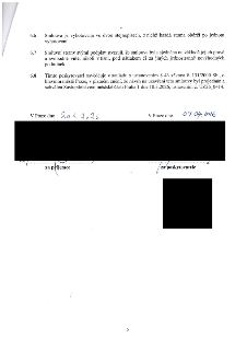 Závěrečná ustanovení smlouvy: 6.6 Smlouva je vyhotovena ve dvou stejnopisech. 6.7 Smluvní strany potvrzují, že smlouva byla sjednána svobodně. 6.8 Poskytovatel…