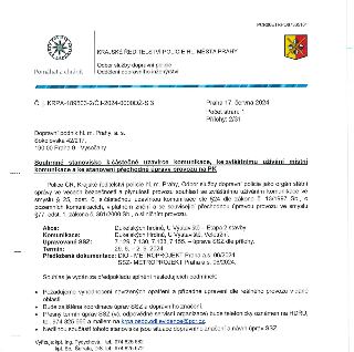 Souhrnné stanovisko Krajského ředitelství policie hl. m. Prahy k částečné uzavírce komunikace a stanovení přechodné úpravy provozu. Č. j. KRPA-189503-2/ČJ-2024…