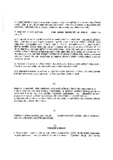 Výňatek ze smlouvy o pronájmu plochy pro reklamní zařízení:

Bod 4. Nájemce zajišťuje povolení na svůj náklad, pronajímatel poskytne součinnost (výpis z katast…