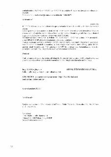Rozhodnutí úřadu: Povolení provozování reklamních panelů v silničním ochranném pásmu. Platnost rozhodnutí do 15.06.2027. Odůvodnění: Žádost podána 10.2.2021, s…