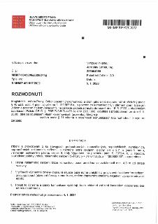 Rozhodnutí Magistrátu hl. města Prahy (odbor pozemních komunikací a drah) č.j. MHMP-1343006/2025/O4/Lj ze dne 5. 1. 2026. Rozhodnutí povoluje zřízení a provozo…