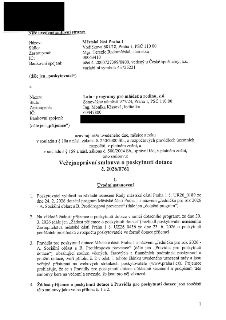 Veřejnoprávní smlouva o poskytnutí dotace č. 2026/0761 mezi Městskou částí Praha 1 (Vodičkova 681/18, Praha 1, zastoupená Mgr. Terezií Radoměřskou, IČ: 0006341…