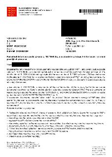 Úřední dokument Magistrátu hlavního města Prahy, odboru územního rozvoje, ze dne 14. 5. 2026. Předmět: Poskytnutí informace podle zákona č. 106/1999 Sb. Dokume…