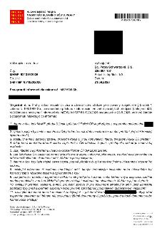Dopis od Magistrátu hl. m. Prahy, Odbor sociálních věcí a zdravotnictví, Oddělení rodiny a sociální práce, č. j.: MHMP 921316/2026, sp. zn.: S-MHMP 851923/2026…