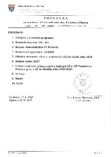 Pozvánka na zasedání č. 19 Zastupitelstva obce Pavlovice u Přerova, které se koná 25. 6. 2025 v 19:00 v zasedací místnosti OÚ Pavlovice. Program: 1. Zahájení a…