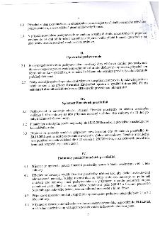 Strana 2 smlouvy o poskytnutí dotace na ochranu kulturního památky. Obsahuje body: 1.3 (změna rozsahu rekonstrukce), 1.4 (vrácení prostředků při nesouhlasu), I…