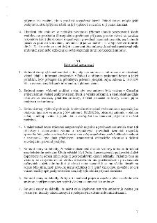 Text dokumentu obsahující závěrečná ustanovení smlouvy o poskytnutí dotace. Bod 4 (pokračování): povinnosti příjemce po ukončení smlouvy. Článek VI. Závěrečná…