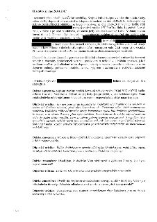 Úřední dokument popisující dopravní nehodu ze dne 26.04.2017 v 07:33 v Praze 1, ulice Vodičkova. Dokument obsahuje: 1. Popis skutku: Tramvaj 15T ForCity (linka…