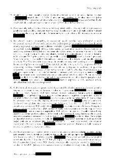 Naskenovaná stránka textového dokumentu s právním textem (rozhodnutí soudu, spisová značka 70 Co 336/2025, strana 6), obsahující odstavce 17 až 21 týkající se…