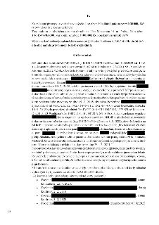 Strana 2/5 úředního rozhodnutí. Část II: Uložení pokuty ve výši 30 000 Kč, splatné do 30 dnů na účet Magistrátu hl. m. Prahy, č.ú. 19-5157998/6000, variabilní…