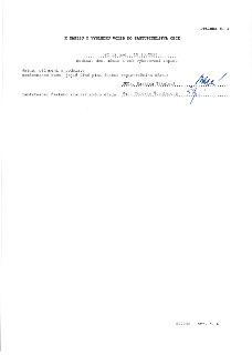 Příloha č. 1 K ZÁPISU O VÝSLEDKU VOLEB DO ZASTUPITELSTVA OBCE. Hodina, den, měsíc a rok vyhotovení zápisu: 22:52 hod., 10.10.2026. Jména, příjmení a podpisy: z…
