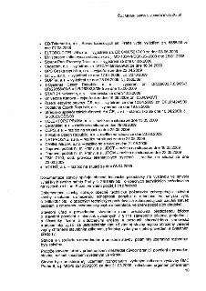 Dokument obsahuje seznam vyjádření a stanovisek dotčených orgánů a organizací k žádosti o stavební povolení (č.j. MHMP 598597//2009/DOP-O1/Za-IS). Seznam zahrn…