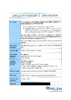 Znalecký posudek č. 2565-89/2026. Účel ocenění: Určení obvyklé ceny pozemků vzniklých oddělením dle geometrického plánu č. 6302-434/2025 (parcely č. 4417/13, 4…
