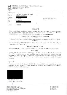 Úřední sdělení Městské části Praha 15, odbor stavební, ze dne 18.7.2022. Předmět: Sdělení o nabytí právní moci rozhodnutí ze dne 10.5.2022 (č.j.: ÚMČ P15 21662…