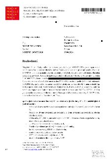 Rozhodnutí Magistrátu hl. m. Prahy, odboru památkové péče, č.j. MHMP 717443/2024 ze dne 09.04.2024. Předmětem je posouzení žádosti Ústavu hematologie a krevní…
