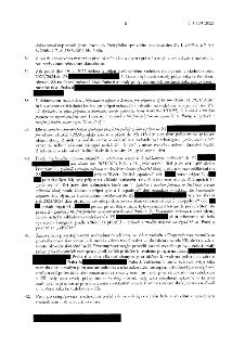 Stránka 8 soudního rozhodnutí č.j. 9 A 129/2023. Obsahuje body 36 až 42:
36. Soud zjistil relevantní skutečnosti ze spisu.
37. Žák podal 19. 4. 2023 žádost o p…
