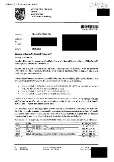 Úřední dokument Městské části Praha 18 ze dne 03.09.2026, č.j. MC18 79467/2026 OKS, týkající se žádosti o podporu projektu 'Nástavba ZŠ Fryčovická'. Dokument u…