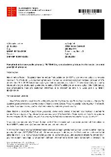 Váš dopis ze dne: 28. 8. 2026. Č. j.: MHMP 931344/2026. Sp. zn.: S-MHMP 850414/2026. Vyřizuje/tel.: JUDr. Ivana Červová, 236 002 174. Počet listů/příloh: -/2.…