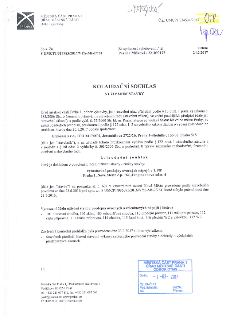 MĚSTSKÁ ČÁST PRAHA 1, ÚŘAD MĚSTSKÉ ČÁSTI, Odbor výstavby. Č.j.: UMCP1 034534/2017. Spis. Zn.: S UMCP1/017985/2017/VÝS-MŠ-2/764. Za správnost vyhotovení: Pavlín…