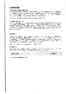 Stránka znaleckého posudku obsahující závěrečné části: E. ODŮVODNĚNÍ (1. Interpretace výsledků analýzy dat, 2. Kontrola postupu znalce) a F. ZÁVĚR. Uvádí odhad…